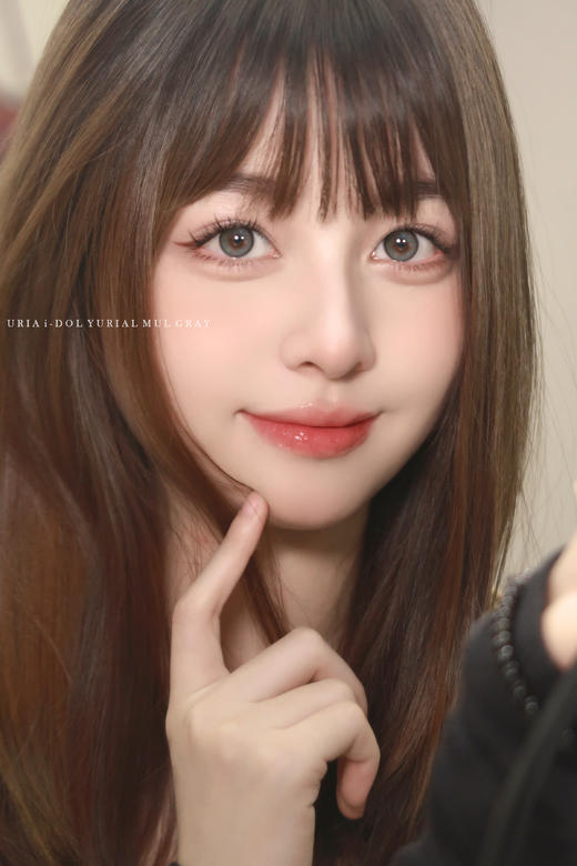 idol yurial 水光蓝灰 半年抛 14.0mm 含硅水凝胶 商品图5