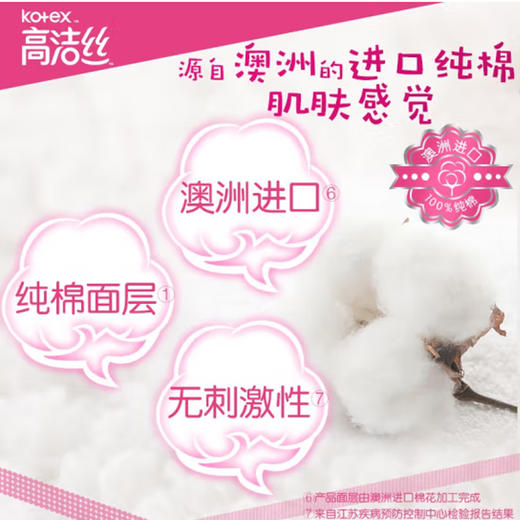 高洁丝亲柔无忧卫生巾夜用420mm3片 商品图5