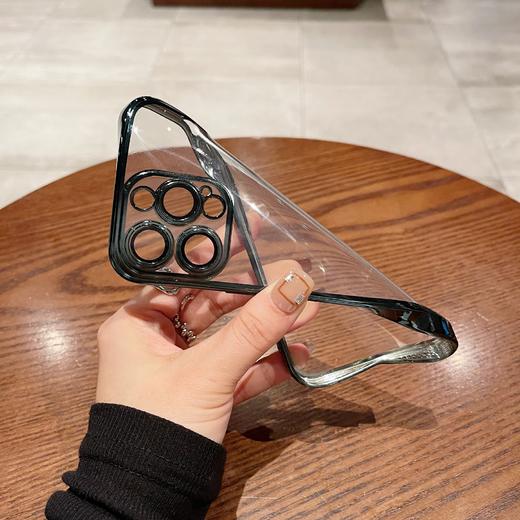 「8色可选！苹果系列」适用iPhone14ProMAX手机膜壳电镀自带镜头膜软壳苹果14全包保护套13 商品图4