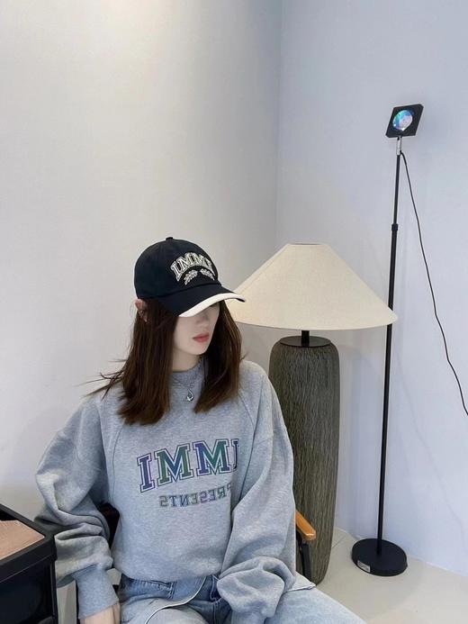 百货世界-I.M.I/IMMI拼色字母绣花棒球帽 商品图1