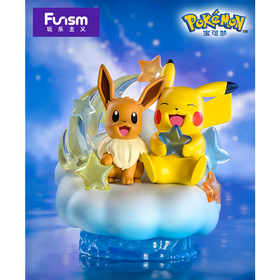 玩乐主义 精灵宝可梦 第三弹 伙伴系列 星云款 手办模型