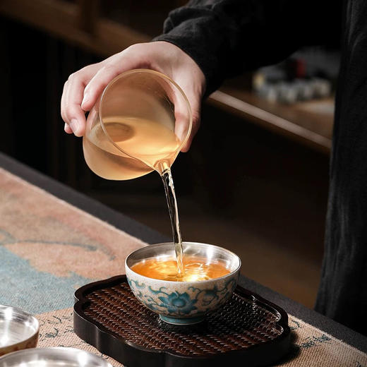 四季夏歌鎏银套杯 商品图4