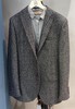 男装修身西服套装/单西 霸道总裁范 深灰人字纹 进口稀缺面料 J204M4662 商品缩略图2