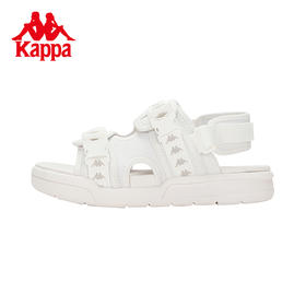Kappa卡帕串标凉鞋情侣男女户外沙滩凉鞋拆卸后跟拖鞋K0DX5LL15
