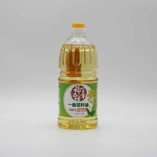 百年福达坊非转基因物理压榨一级菜籽油1.8L （6924497916719） 商品图0