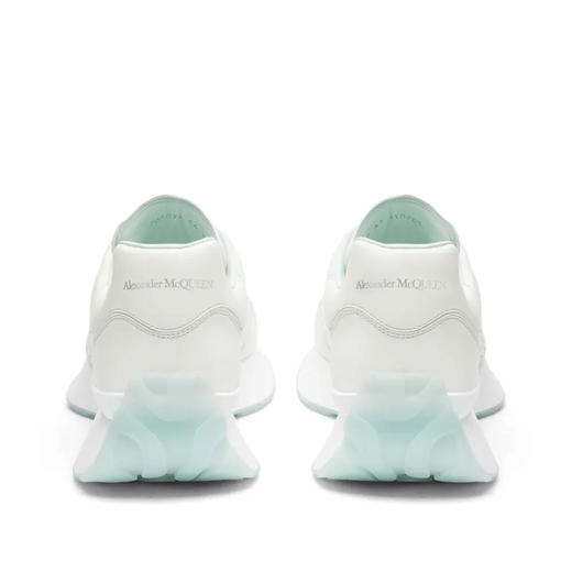 ALEXANDER MCQUEEN 亚历山大.麦昆 男士皮革 Sprint Runner 休闲运动鞋 白色 705076 WIC9F 8931 商品图2