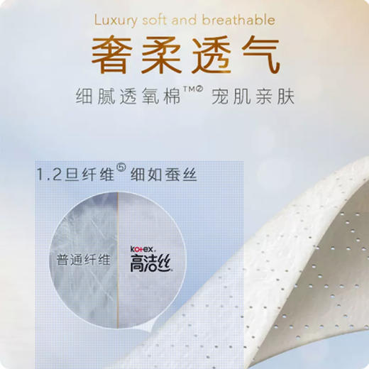 高洁丝奢透禅翼日用卫生巾【240mm*7片】 商品图2