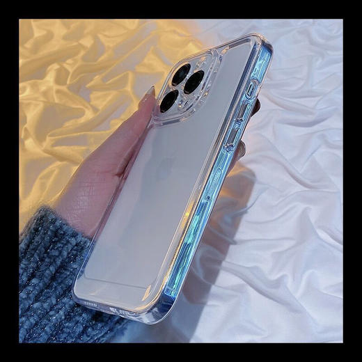 「9.9元包邮！苹果系列」太空壳iPhone14手机壳 透明13Pro全包保护套苹果膜壳 商品图3