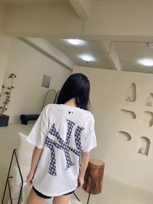 MLB胸前小标刺绣后背经典大标印花情侣短袖 MLB1132 商品图1