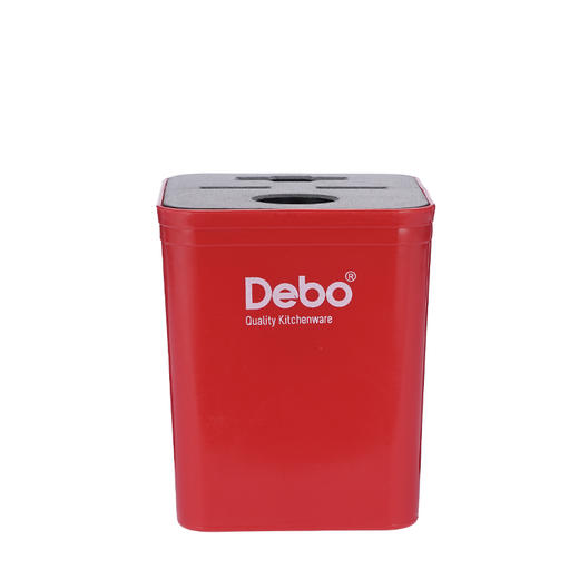 Debo德铂格诺厨刀5件套 瓶起 去皮器 水果刀 带齿刀 刀架  萨曼塔厨具5件套 水果刀 瓜刨 厨房剪 底座 商品图10