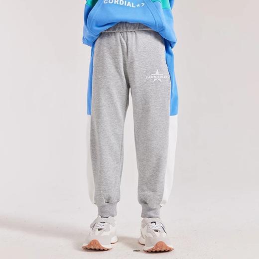 【24年反季特价清仓】龙之涵 亲子款设计师款撞色卫裤 23年春季学生运动休闲裤 婴幼儿A类标准 商品图5