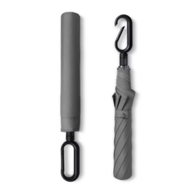 南乔 创意环扣二折伞 一键自动开伞 加大加密拒水伞布 轻松携带 收纳方便