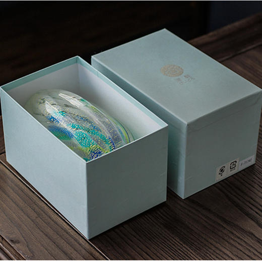 日本津轻手工花瓶 客厅插花瓶茶室会所摆件结婚乔迁送礼创意花瓶 商品图7