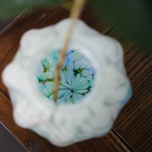 日本津轻手工花瓶 客厅插花瓶茶室会所摆件结婚乔迁送礼创意花瓶 商品图5