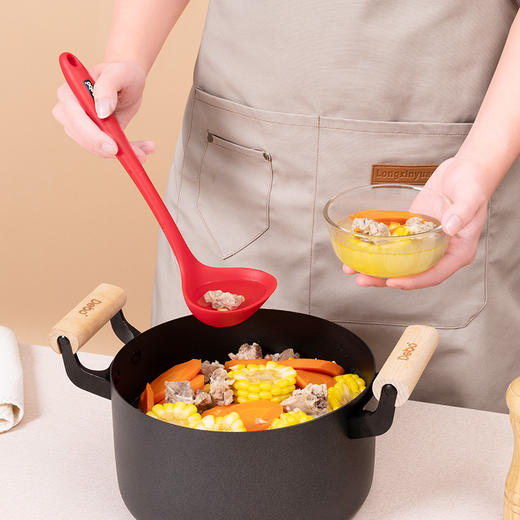 Debo德铂伽利特厨房用具七件套水果刀削皮刀菜刀剪刀粘板勺子铲子送礼品 商品图5