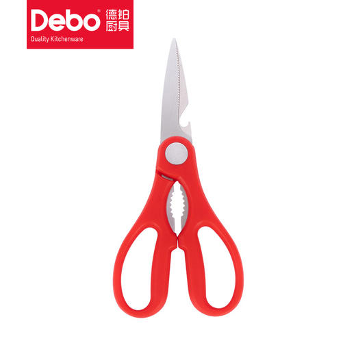 Debo德铂伽利特厨房用具七件套水果刀削皮刀菜刀剪刀粘板勺子铲子送礼品 商品图7