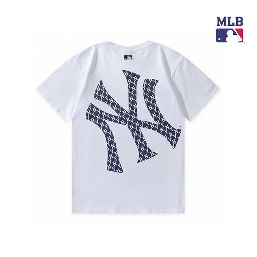 MLB胸前小标刺绣后背经典大标印花情侣短袖 MLB1132 商品图5