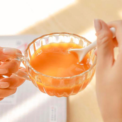 【小果沙棘原浆】维C、黄酮、活性成分更高，磨得更细更容易吸收 50ml*10支*2盒 商品图3