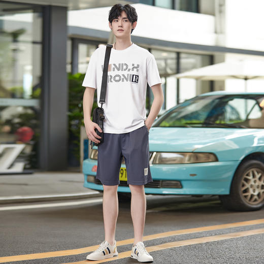 【断码清仓】HX 夏季休闲五分裤S206220014101/102/103短裤 商品图6