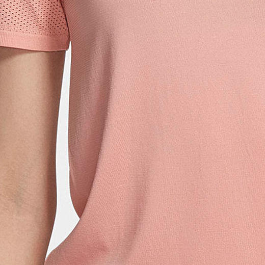 【库存有限 无货将做退款】Nike/耐克官方正品圆领休闲女子透气宽松跑步短袖T恤BQ9552-606 商品图3