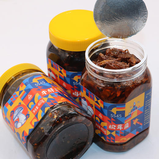 云南迪庆香格里拉高原特产油炸菌菇460g/瓶，多种口味 商品图1