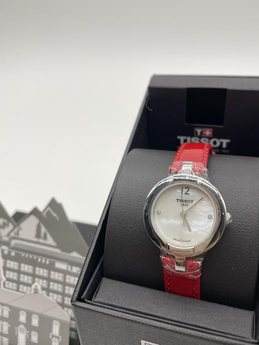 【般贸】Tissot天梭红色表带女士手表 商品图6