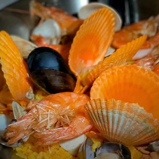 餐饮美食-OPEN创意料理-双人牛排海鲜饭套餐 商品图0