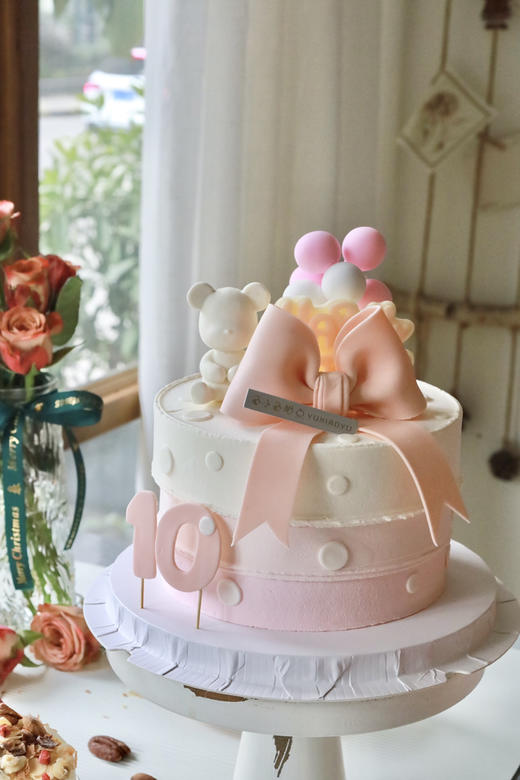 粉色系小熊蝴蝶结 商品图1