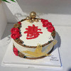 福寿双全—老人祝寿生日蛋糕 商品缩略图0