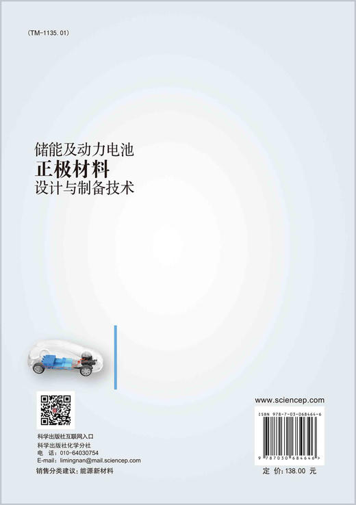 储能及动力电池正极材料设计与制备技术/陈彦彬等 商品图1