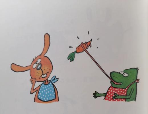 蹦蹦，你的牙齿怎么嵌在胡萝卜 商品图0