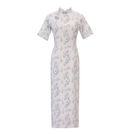 春夏季新款，气质旗袍长款改良时尚连衣裙少女旗袍BJS-7100 商品图4