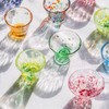 日本津轻纯手工日式清酒杯家用茶杯彩色玻璃杯 商品缩略图1