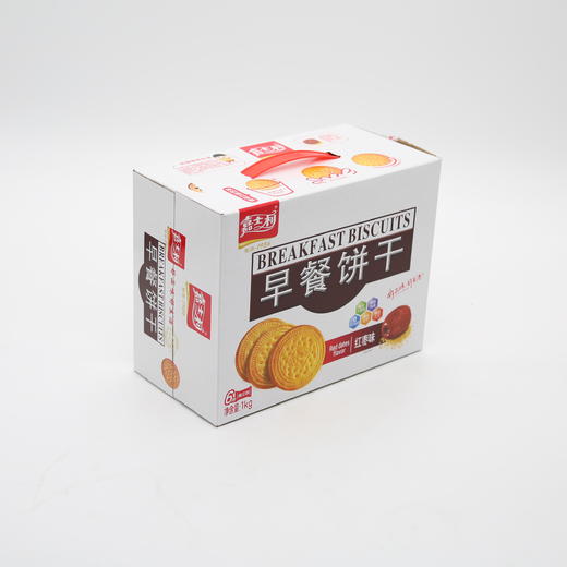 嘉士利早餐饼干养生红枣味1kg（6901180902785） 商品图3