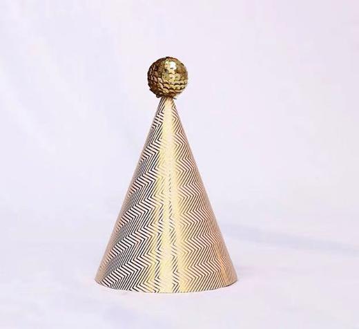 特殊生日帽（白金/黑金/粉球） 商品图0