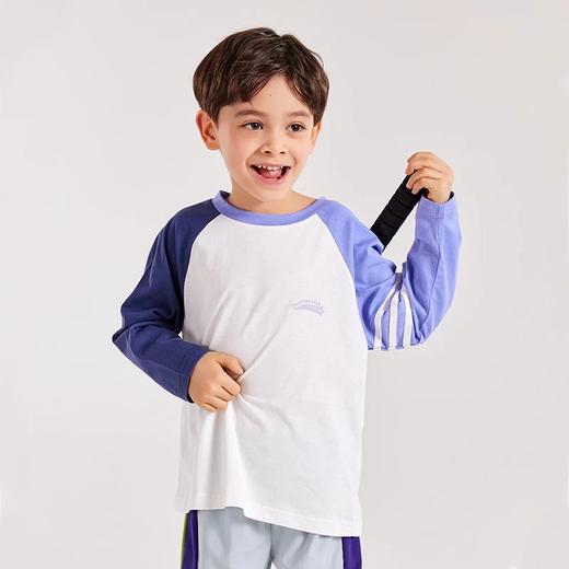 【三妈优选】龙之涵 棒球少年纯棉长T衫 2023年新款长袖上衣 婴幼儿A类标准 商品图14
