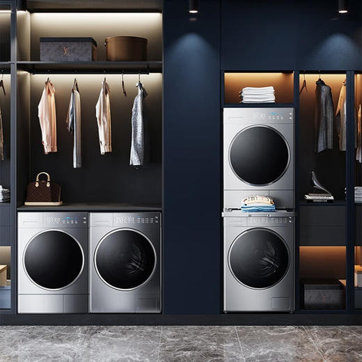 松下（Panasonic）洗烘套装 滚筒洗衣机全自动10kg+9kg热泵干衣机烘干机除菌除螨护理机 L166+9095T【舒享款】 商品图6