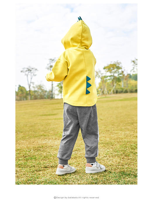 裁缝学苑 TG37儿童外套小恐龙连帽上衣11服装裁剪图纸牛皮纸样 商品图4