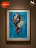 铜师傅 手工錾刻 铜雕画《海螺之一》客厅餐厅玄关背景墙装饰画 商品缩略图0