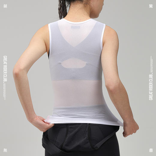 GRC桀骜无尽春夏季新款女士TECH系列轻薄透气快干骑行打底排汗衫 商品图2