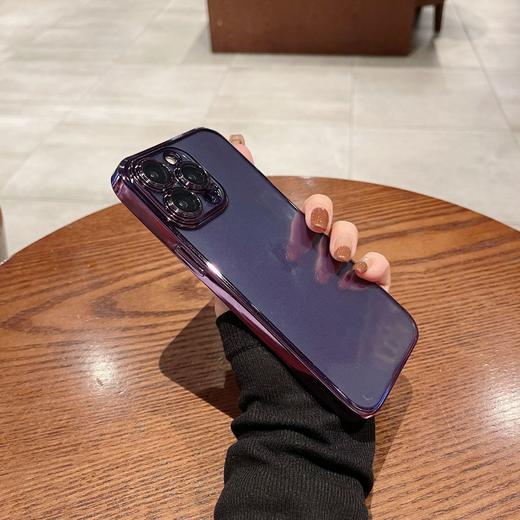 「8色可选！苹果系列」适用iPhone14ProMAX手机膜壳电镀自带镜头膜软壳苹果14全包保护套13 商品图2