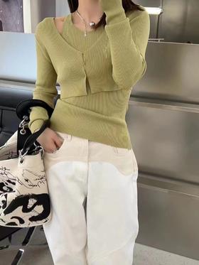 百货世界-I.M.I/YEARLY PLAN两件套针织衫