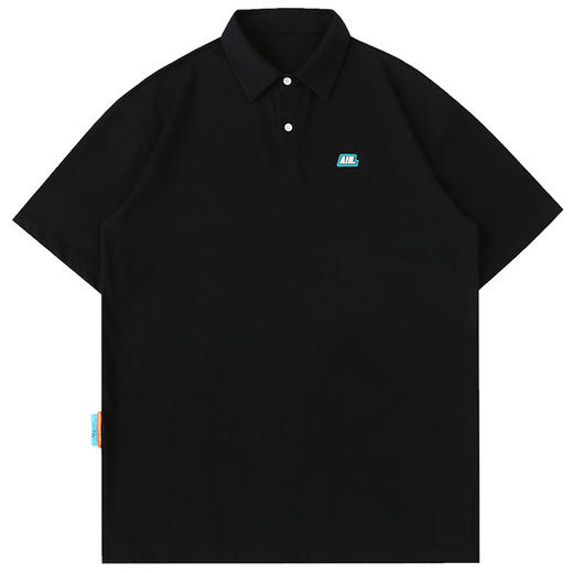 「三款配色」韩路日系男装 男装polo衫2023夏季新款简约宽松棉短袖t恤男上衣 商品图4