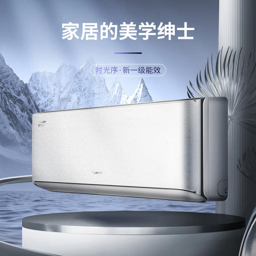 GREE格力 时光序 大1匹/1.5匹 一级能效 变频冷暖挂机空调 商品图2