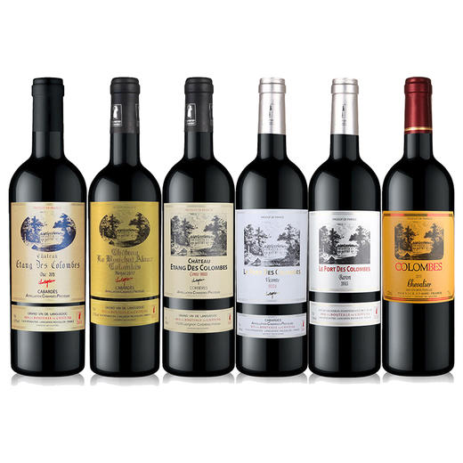 【全系品鉴】【新老包装随机】哥仑布 古堡 公爵+侯爵+伯爵+子爵+男爵+骑士 750ml*6瓶 商品图1