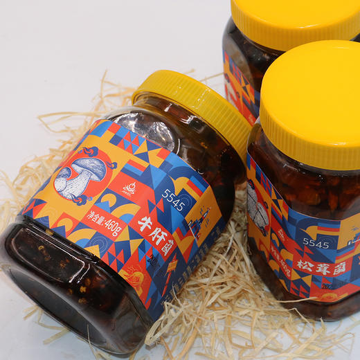 云南迪庆香格里拉高原特产油炸菌菇460g/瓶，多种口味 商品图2