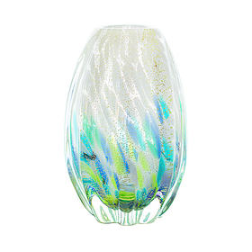 日本津轻手工花瓶 客厅插花瓶茶室会所摆件结婚乔迁送礼创意花瓶