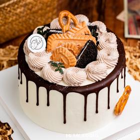 阿华田巧克力脆波波蛋糕 | 昔果