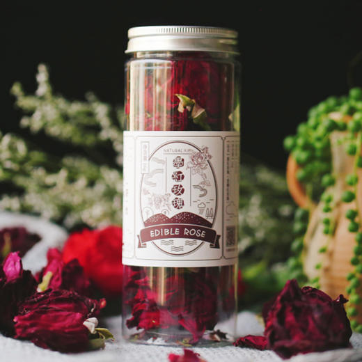 云娘食记牌墨红玫瑰 商品图0