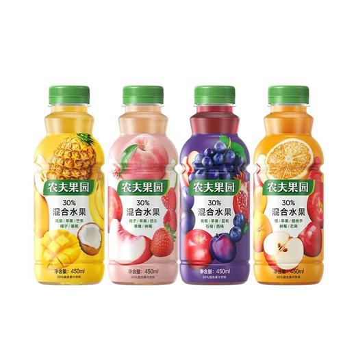 农夫果园混合果蔬450ml*15瓶/箱（橙味）  一箱起批 商品图1